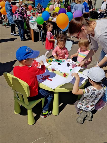 В городе-курорте «Май» состоялся День защиты детей